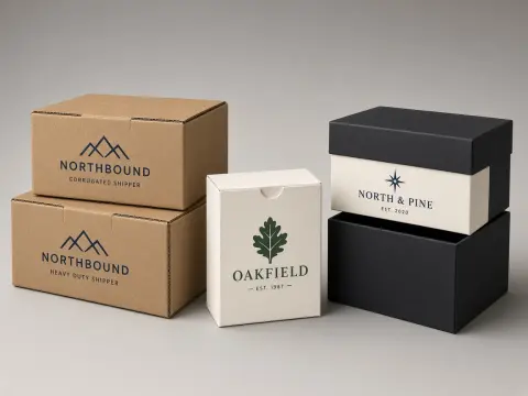 Boxes packaging photography