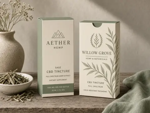 Cannabis & CBD Packaging packaging photography