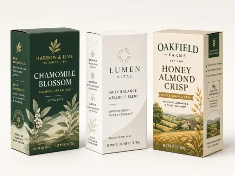 Folding Cartons packaging photography