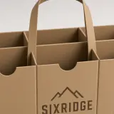 Bottle Carriers — print, material or finishing detail