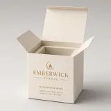Candle Cartons — opened or functional construction