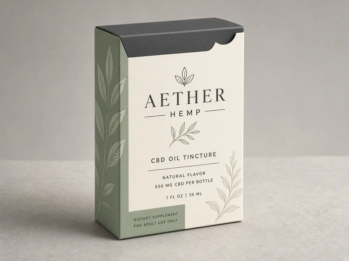 CBD Boxes — premium catalog hero photograph