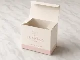 Cream Boxes — opened or functional construction