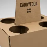Cup Carriers — print, material or finishing detail