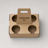 Cup Carriers — opened or functional construction