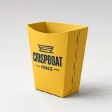 Fries Boxes — alternative studio angle showing construction