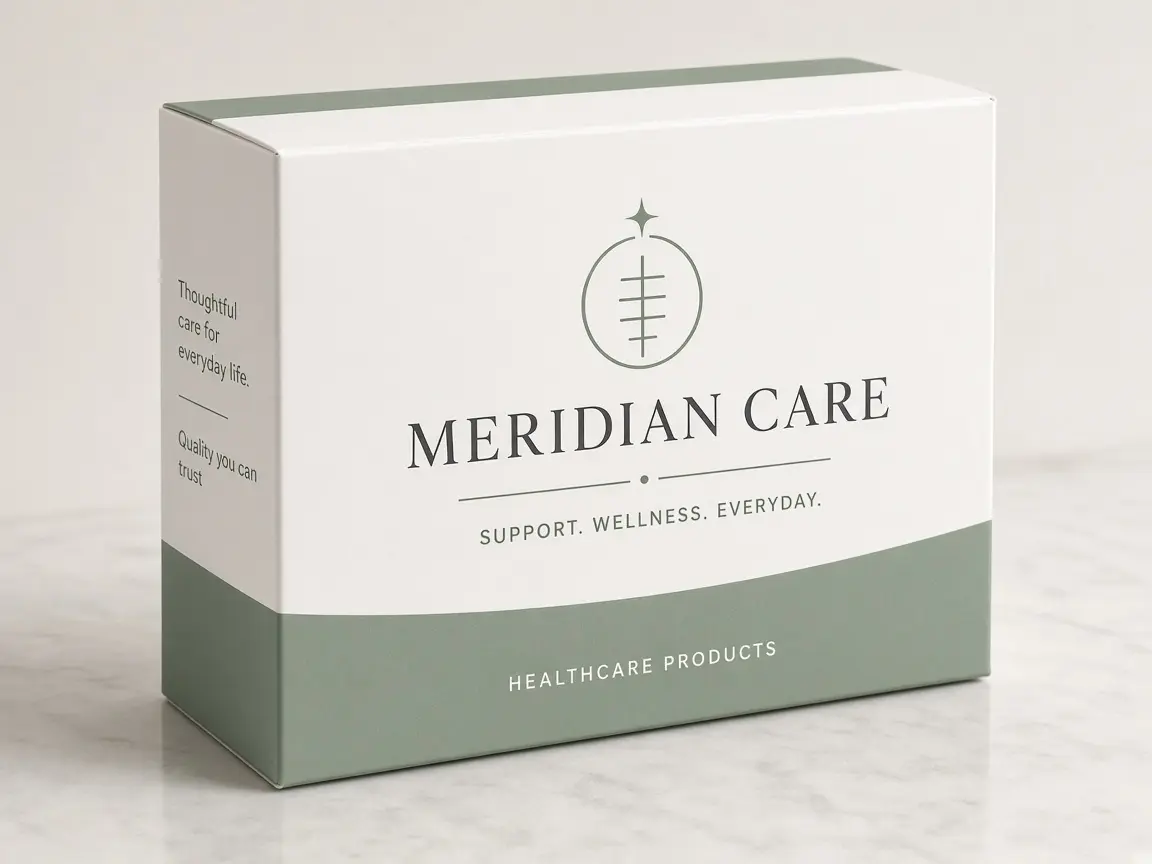 Healthcare Packaging — premium catalog hero photograph