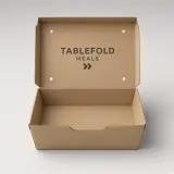 Meal Boxes — opened or functional construction