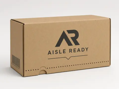 Shelf Ready Packaging — premium catalog hero photograph