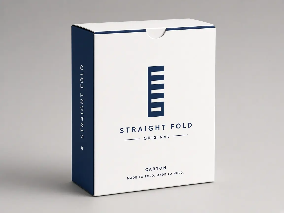 Straight Tuck Boxes — premium catalog hero photograph