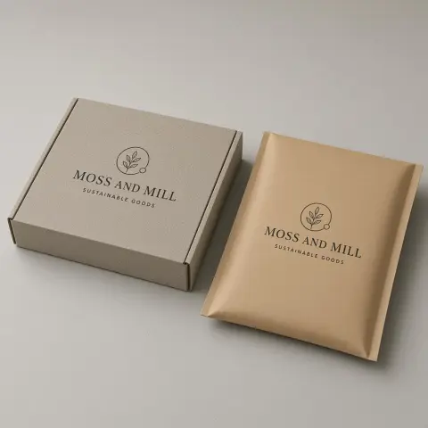 Sustainable Packaging — premium catalog hero photograph